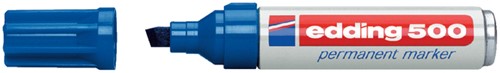 Viltstift Edding 500 blauw