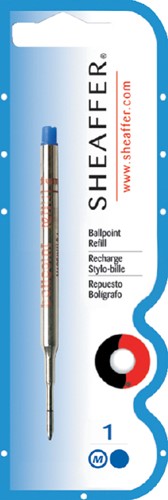 Balpenvulling sheaffer M "K" zwart