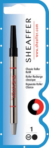 Rollerpenvulling sheaffer classic M zwart