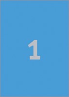 Etiket A4 210x297mm 3471 ds/100 blauw-2