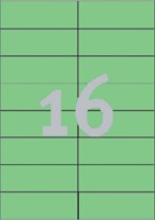 Etiket A4 105x 37mm 3454 ds/1600 groen-2