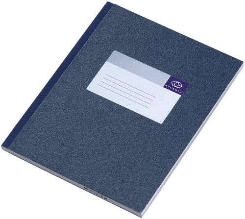 Register breedkwarto lijn 2101223600 64vel blauw
