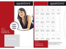Quantore etiketten voor elke printer
