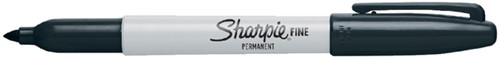 Viltstift Sharpie Fine rond 1-2mm zwart