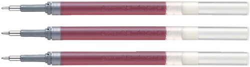 Gelschrijvervulling Pentel LR7 energel 0.7mm rood
