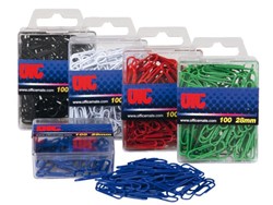 OIC paperclips geplastificeerd