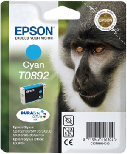 Inktcartridge Epson T0892 cyaan