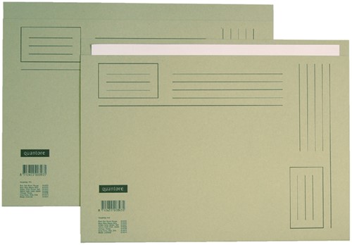 Dossieromslag folio zichtrand grijs