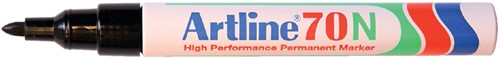 Viltstift Artline 70 rond zwart 1.5mm
