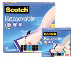 Scotch onzichtbaar plakband 811