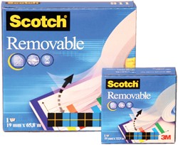 Scotch onzichtbaar plakband 811
