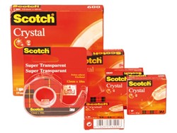 Scotch plakband 600 Crystal Clear