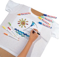 Viltstift Edding 4500 textiel geel-3