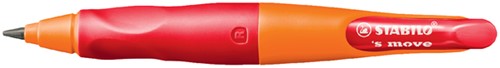 Vulpotlood STABILO Easyergo 3.15mm rechtshandig oranje/rood blister-2