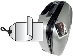 Label bagage 3L 11120 72x123mm