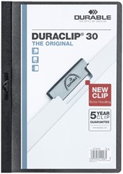 Klemmap A4 Duraclip 2200 30 vel zwart