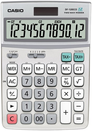 Rekenmachine Casio DF-120 eco