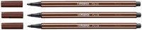 Viltstift STABILO Pen 68/45 bruin