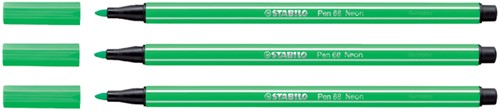 Viltstift STABILO Pen 68/033 neon groen