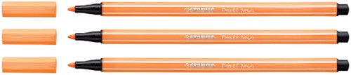 Viltstift STABILO Pen 68/054 neon oranje