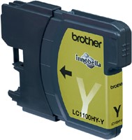 Inktcartridge Brother LC1100HCY geel (tbv A3 machine's)-2