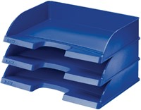 Brievenbakje Leitz plus dwars A4 5218 blauw-2