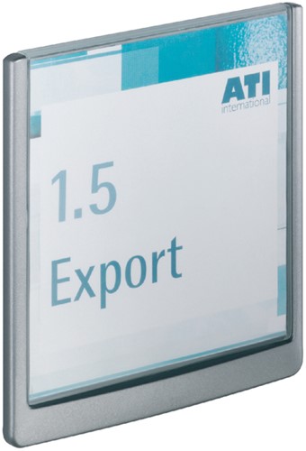 Deurbordje Durable Click Sign 149 x148.5mm gafiet 