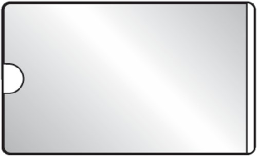 Visitekaarttas 3L 10106 60X95mm zelfklevend pk/1000-3