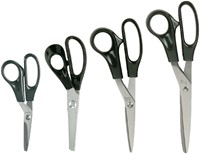 Schaar rvs zwart handvat 190mm Quantore-2