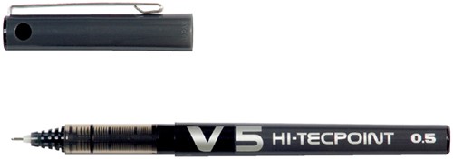 Rollerball Pilot Hi-tecpoint BX-V5 0.3mm zwart