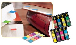 Post-it Index tabs standaard assorti