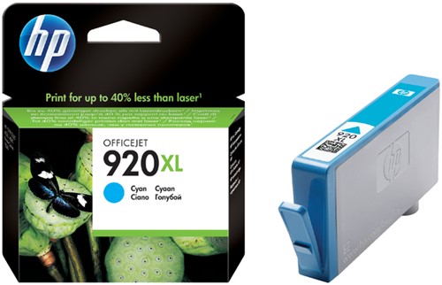 Inktcartridge HP CD972AE (920XL) cyaan