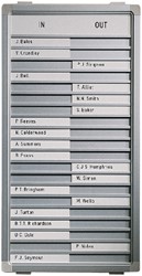 Legamaster aan-/afwezigheidsbord Professional