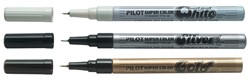 Pilot fijnschrijver lakmarker