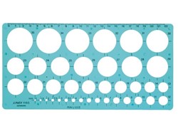 Linex cirkelsjabloon 1116 S