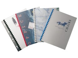 Plastic bindruggen 21-rings