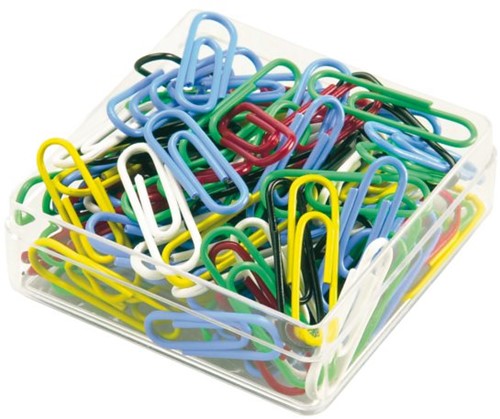 Paperclips 30mm assorti ds/100