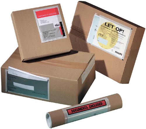 Paklijstenvelop IEZZY zelfklevend onbedrukt 225x165mm 250 stuks-2