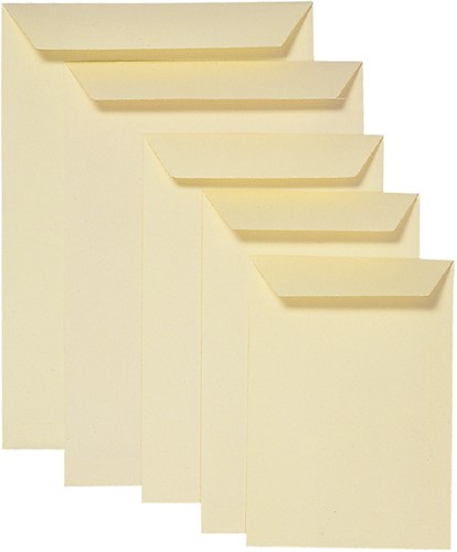 Enveloppen akte 262x371mm Quantore creme ds/250-2