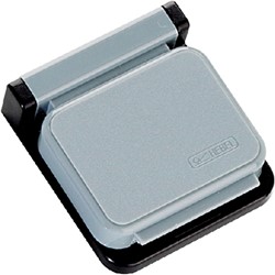 Klemboy Hebel magnetisch zelfklevend grijs