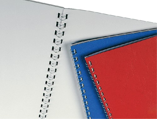 Bindruggen Wirebind 34r 14mm wit Fellowes ds/100-3