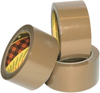 Verpakkingstape 3M Scotch 30950B 50mmx66m PP bruin-2