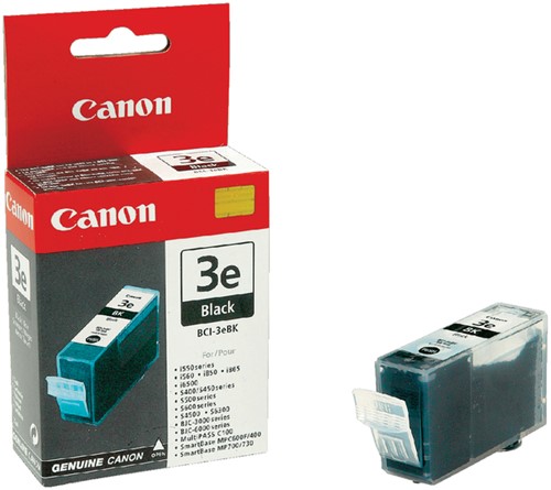 Inktcartridge Canon BCI-3eBK zwart