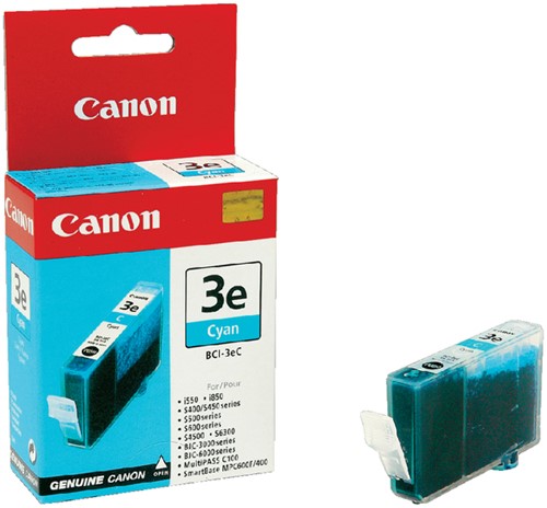 Inktcartridge Canon BCI-3eC cyaan