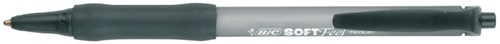 Balpen Bic soft feel clic zwart M