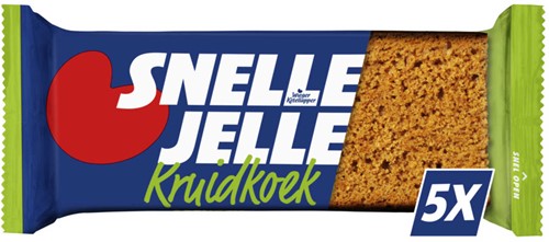 Snelle Jelle kruidkoek 65gram 8x 5stuks