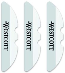Reservemesjes Westcott keramisch pak/3
