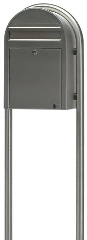 Brievenbus Bobi RVS  BxDxH 320x500x210mm-2