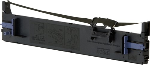 Lint Epson S015610, LQ-690, Zwart