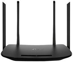 Router TP-LINK Archer VR300 AC1200 - Wi-Fi 5 (802.11ac) - Dual-band (2.4 GHz / 5 GHz) - Ethernet LAN - VDSL2 - Zwart - Router om neer te zetten 